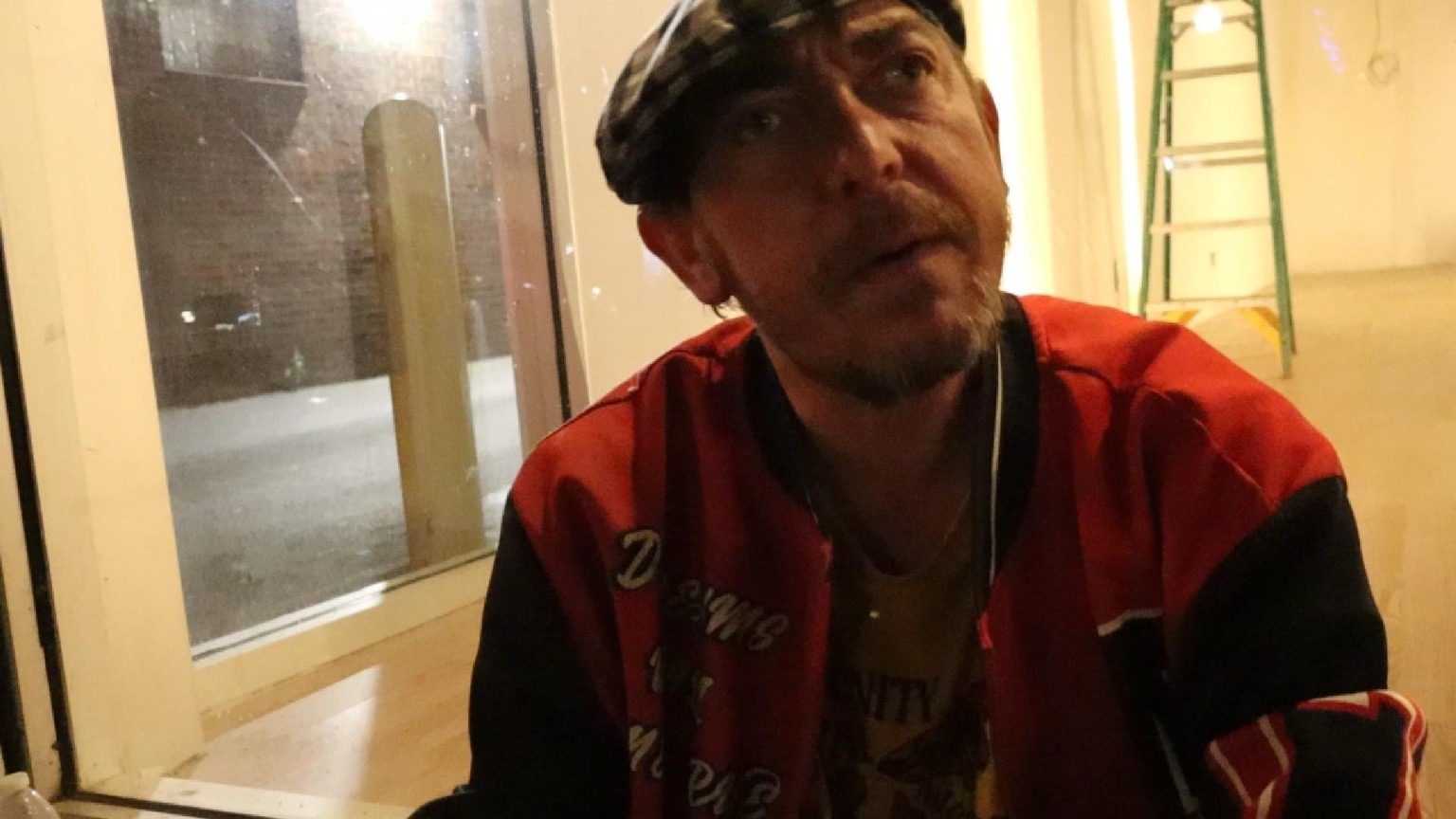 A person photographed on location.